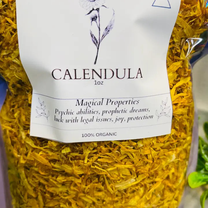 Dried Calendula Bag - 1 oz