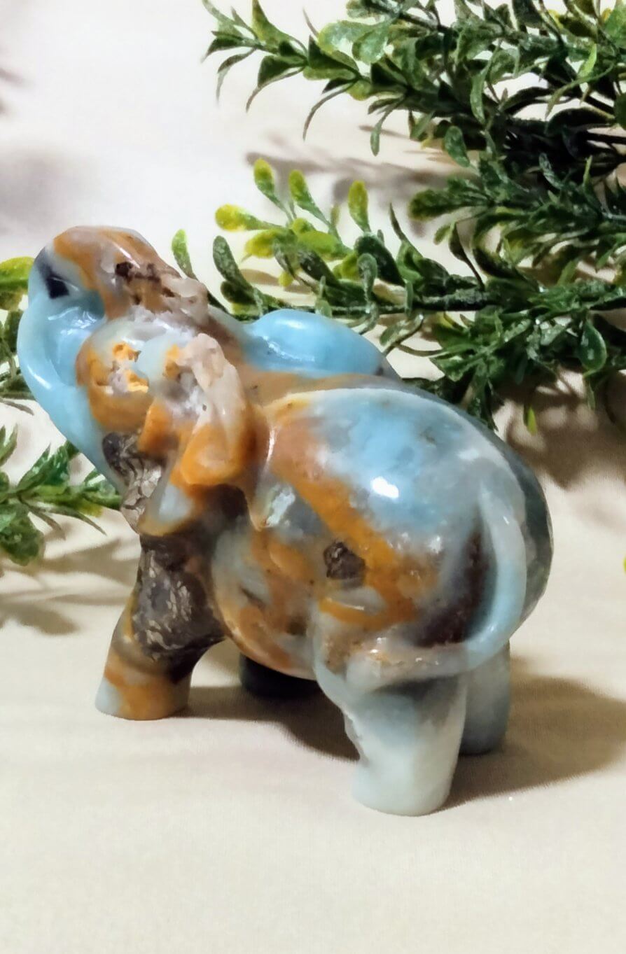 Caribbean Calcite Elephant - Moonsence
