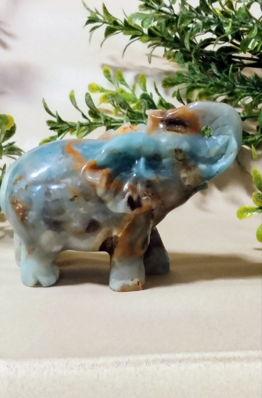 Caribbean Calcite Elephant - Moonsence