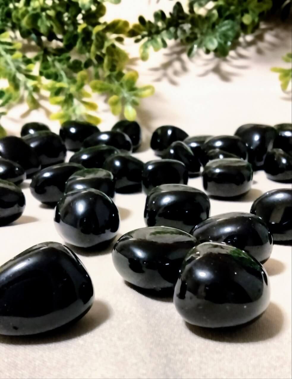 Black Obsidian Tumbled Stones - Moonsence