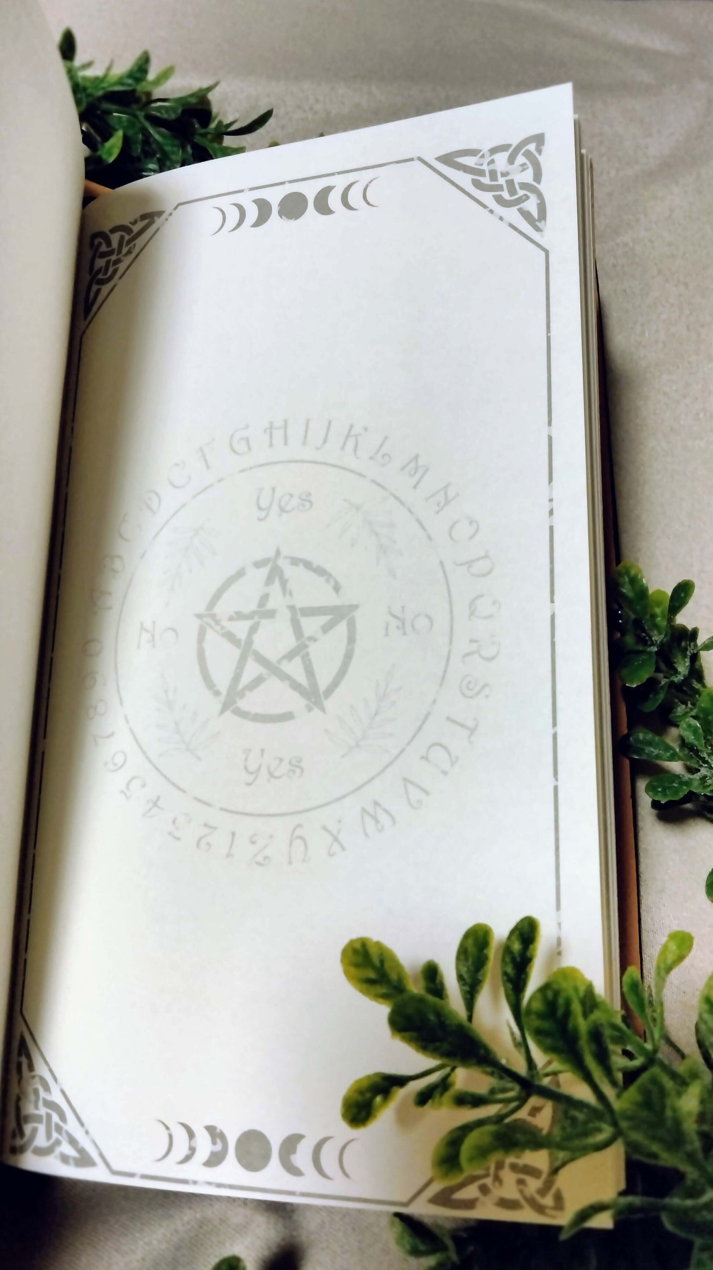 Black Leather Magic Journal - Moonsence