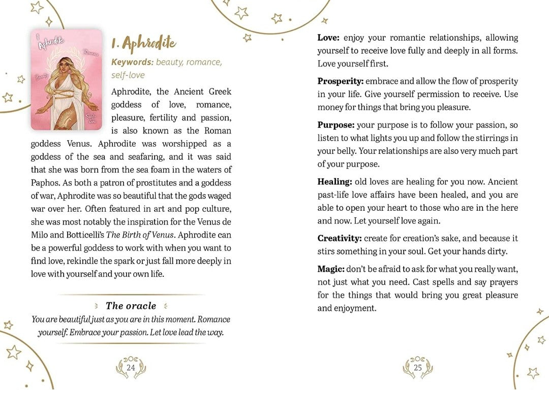 Goddesses Among Us Oracle Cards - Moonsence