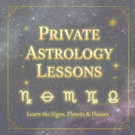 Private Astrology Lessons with Adam