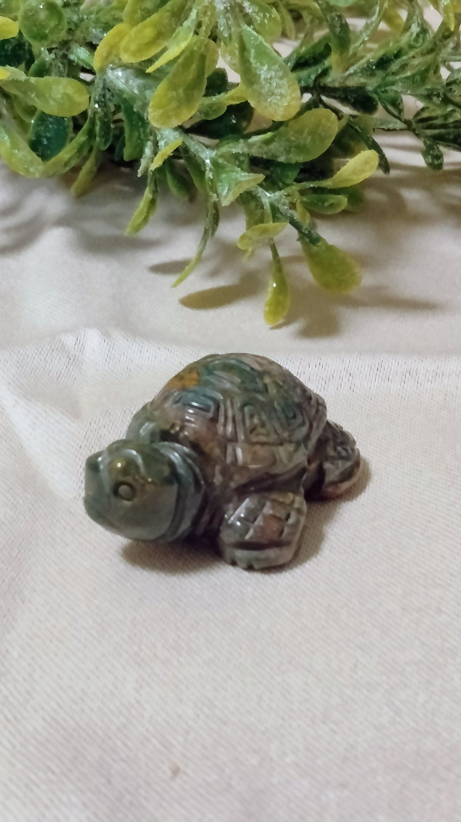 Turtle Crystal Carving - Moonsence