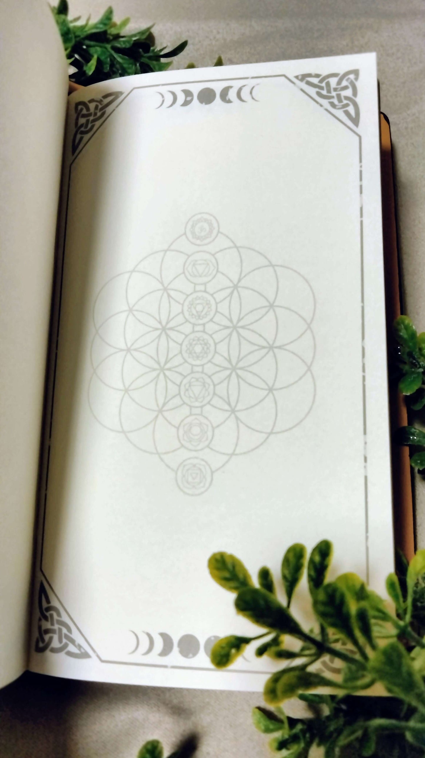 Black Leather Magic Journal - Moonsence