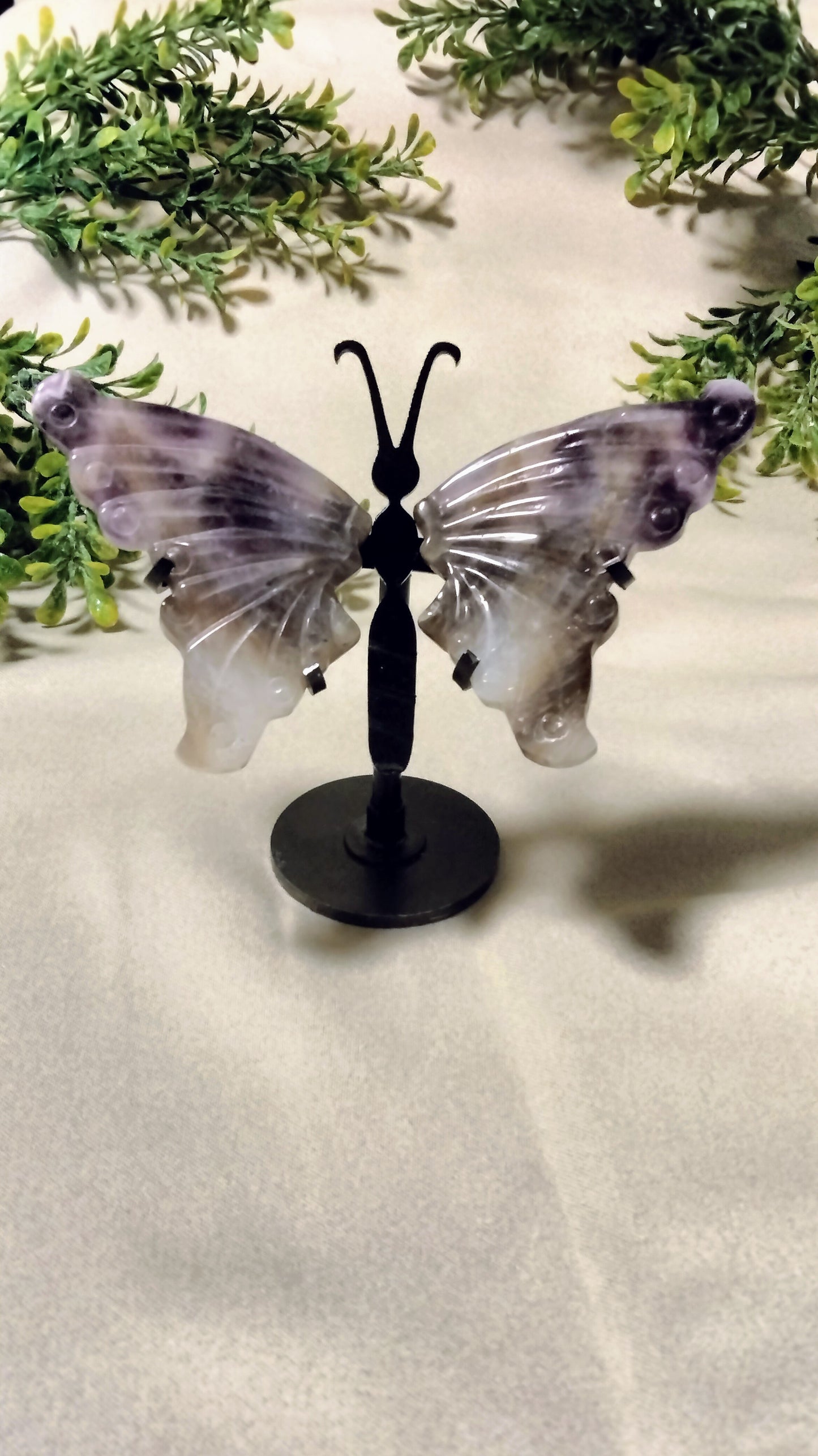 Dream Amethyst Butterfly on Stand - Moonsence