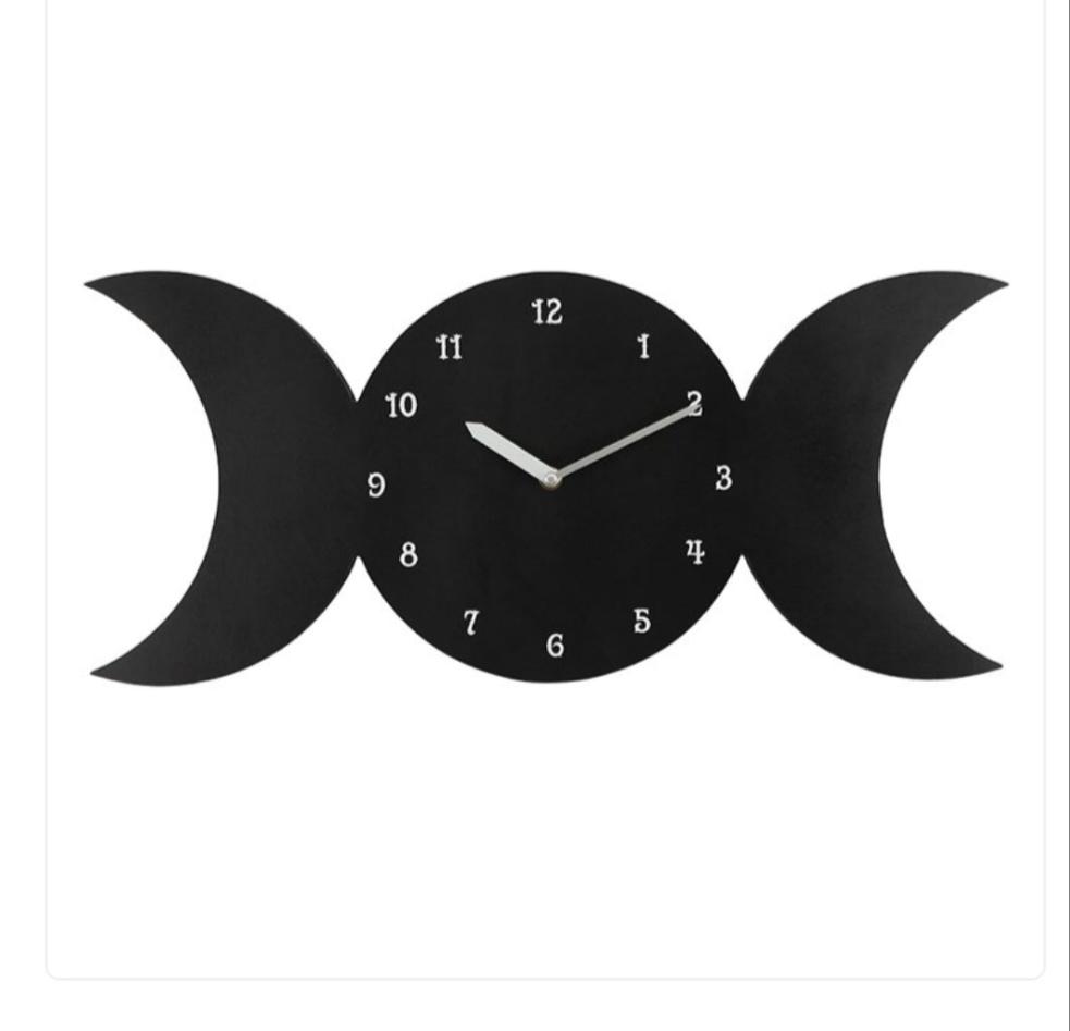 Triple Moon Wall Clock - Moonsence
